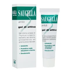 Saugella Gel di Attiva Lubrificante Intimo Flacone 30 ml
