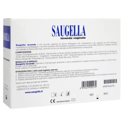 Saugella Lavanda Vaginale 4 Flaconi da 140 ml
