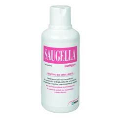Saugella Poligyn Detergente Intimo Ad Azione Emolliente E Lenitiva Contro Fastidi E Pruriti Intimi 500 ml