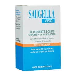 Saugella Viso Detergente Solido Fisiologico 100 grammi