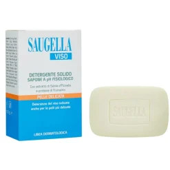 Saugella Viso Detergente Solido Fisiologico 100 grammi