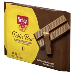 Schar Twin Bar Wafer Cioccolato 3 x 21,5 grammi