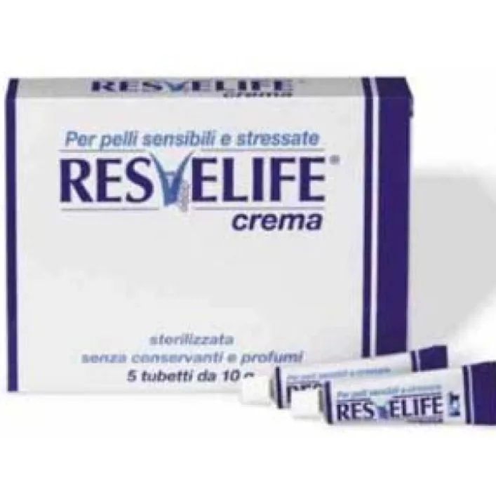 Skinproject Resvelife Crema Antiossidante Lenitiva Pelli Sensibili 5 Tubetti 10 grammi