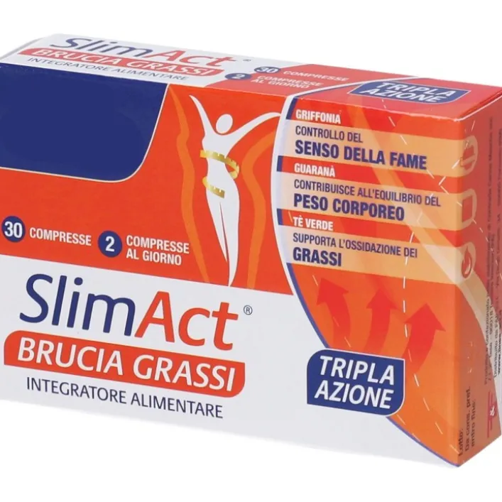 Slim Act Brucia Grassi 30 compresse - Integratore Alimentare