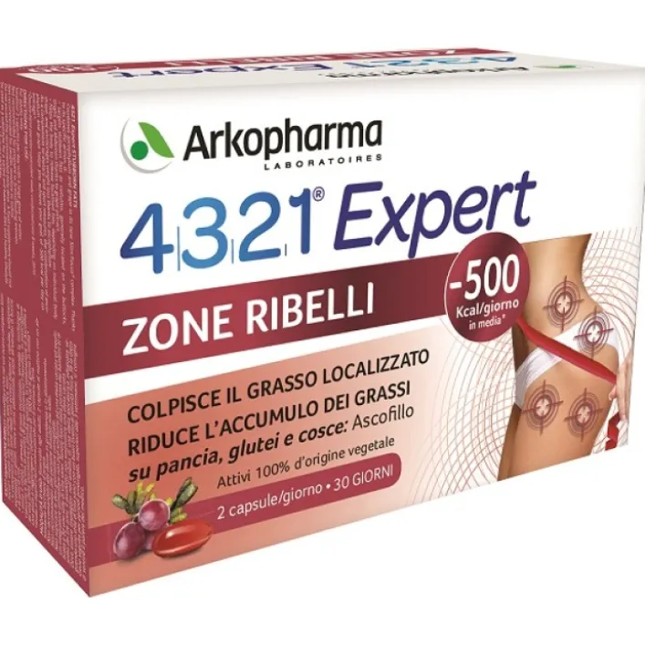 4321 Slim 60 Capsule - Integratore Zone Ribelli