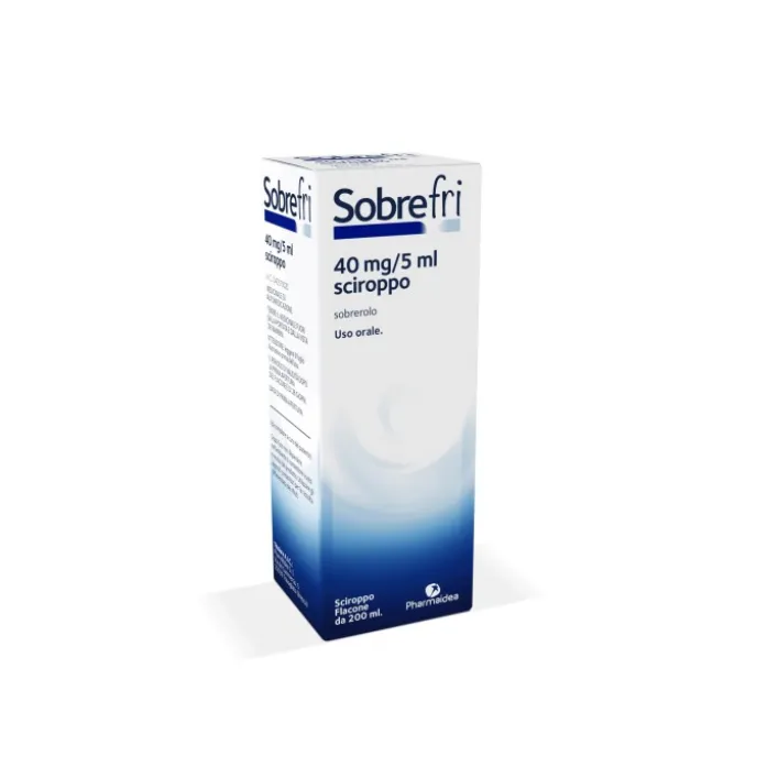 Sobrefri 40 Mg/5 ml Sciroppo per Tosse Grassa