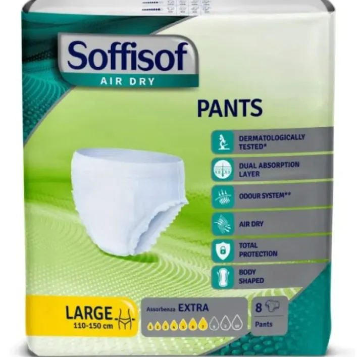 Soffisof Pants Pannoloni Extra taglia L 8 pezzi