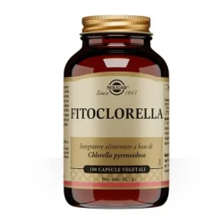 Solgar Fitoclorella 100 Capsule Vegetali - Integratore Antiossidante