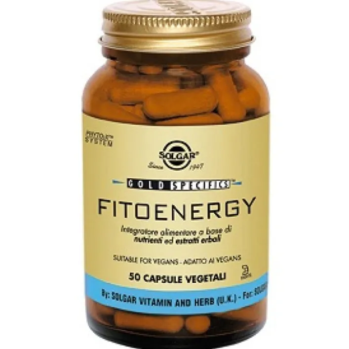 Solgar Fitoenergy 50 Capsule - Integratore Metabolismo