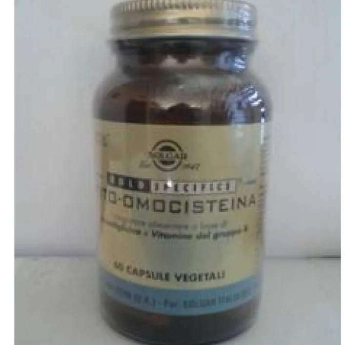 Solgar Fito-Omocisteina 60 Capsule Vegetali - Integratore Controllo dei Lipidi
