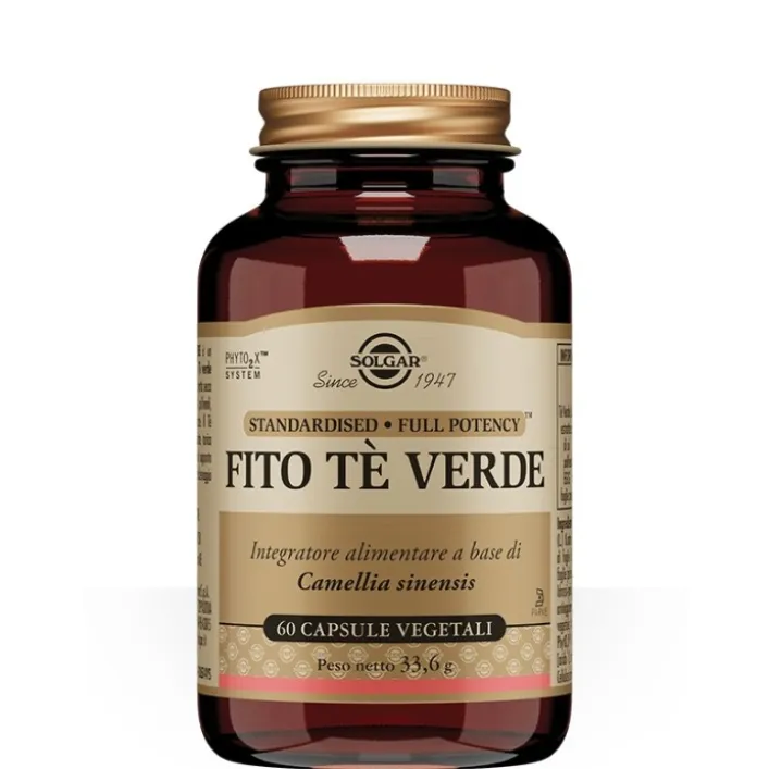 Solgar Fito Te' Verde 60 Capsule - Integratore Alimentare