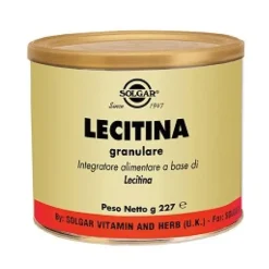 Solgar Lecitina Granulare 227 grammi - Integratore di Lecitina di Soia