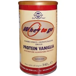 Solgar Protein Vaniglia 454 grammi - Integratore Proteico alla Vaniglia