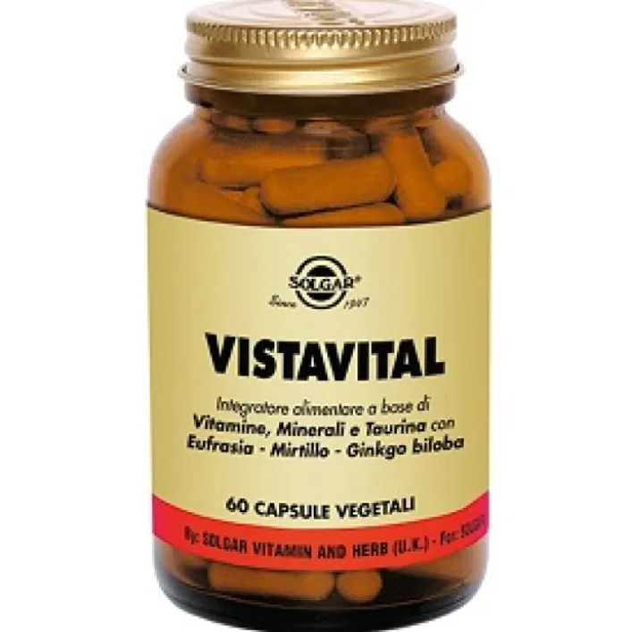 Solgar Vistavital 60 Capsule Vegetale - Integratore Vista