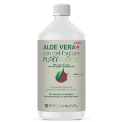 Specchiasol AloeVera+ Succo Mirtillo Rosso 1000 ml - Integratore Alimentare
