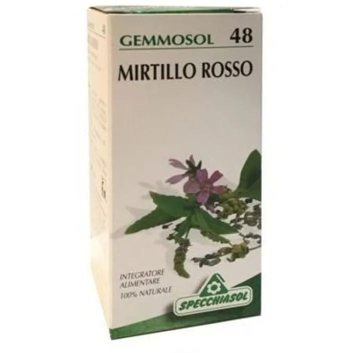 Specchiasol Gemmosol 48 Mirtillo Rosso 50 ml