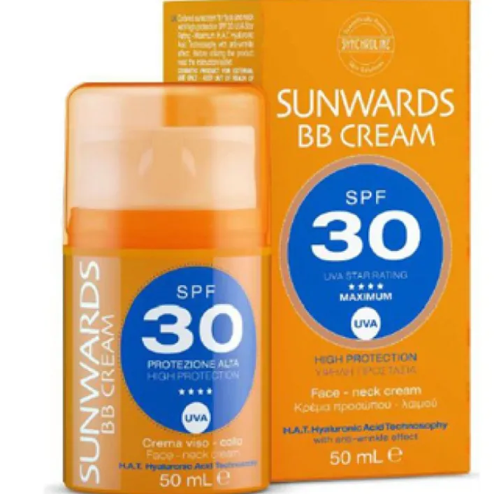 Sunwards Baby Solare Crema Viso SPF 30 Bambino Protezione Alta 50 ml