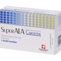 SuperALA Carnitine 30 Compresse - Integratore Sistema Nervoso