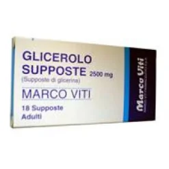 Supposte Glicerina Adulti Viti 18 pezzi