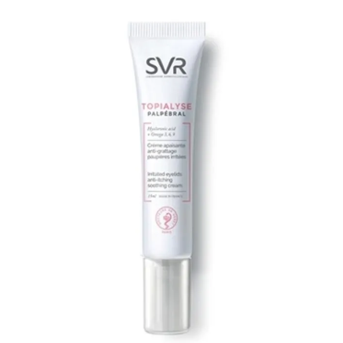 SVR Topialyse Palpebral Crema Lenitiva Anti-Prurito Palpebre Irritate 15 ml