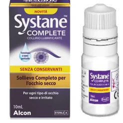 Systane Complete Collirio Lubrificante senza conservanti per occhi secchi e irritati 10 ml