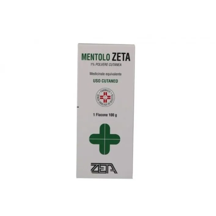 Talco Mentolato Zeta Farmaceutici 100 grammi
