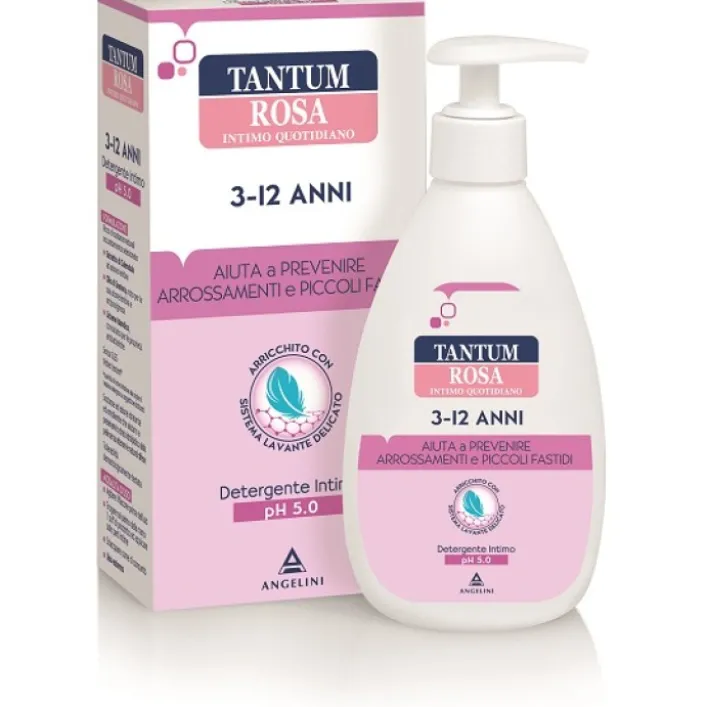 Tantum Rosa Detergente Intimo 3 / 12 Anni 200 ml