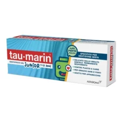 Tau-Marin Dentifricio Junior Gusto Menta Delicata 7/12 anni 50 ml