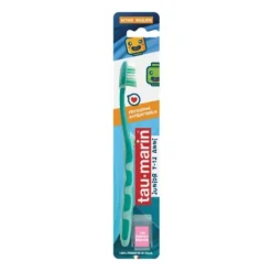 Tau-Marin Spazzolino Junior Antibatterico Setole Morbide 7/12 anni 1 pezzo