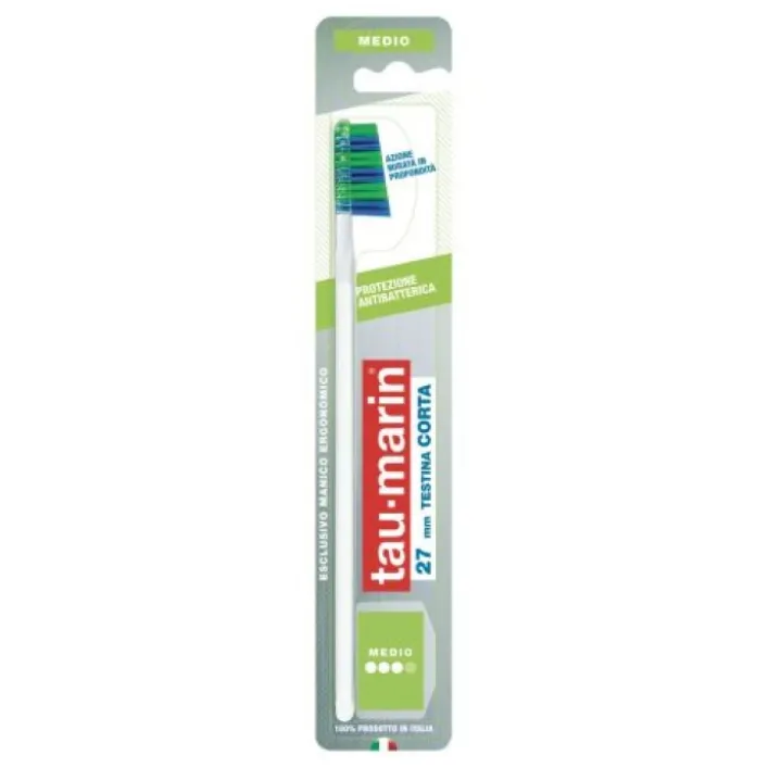 Tau Marin Spazzolino Professional 27 Medio con protezione antibatterica