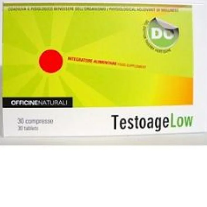 Testoage Low 30 Compresse - Integratore Alimentare