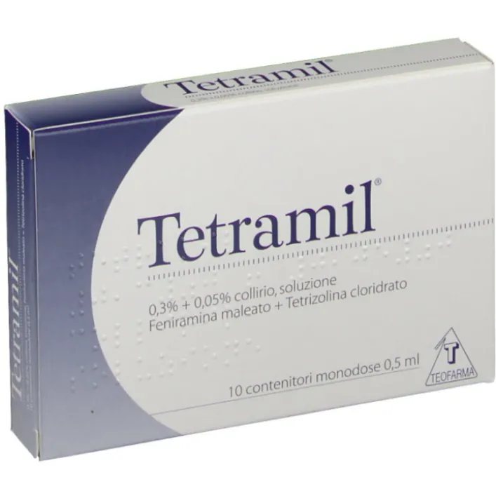 Tetramil 0,3% + 0,05% Collirio 10 Flaconcini Monodose