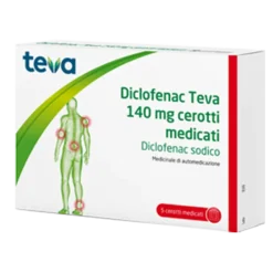 Teva Diclofenac Cerotti Medicati 5 Pezzi