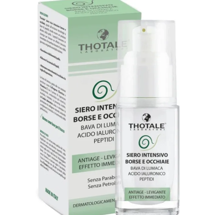 Thotale Siero Intensivo Borse e Occhiaie Bava di Lumaca 30 ml