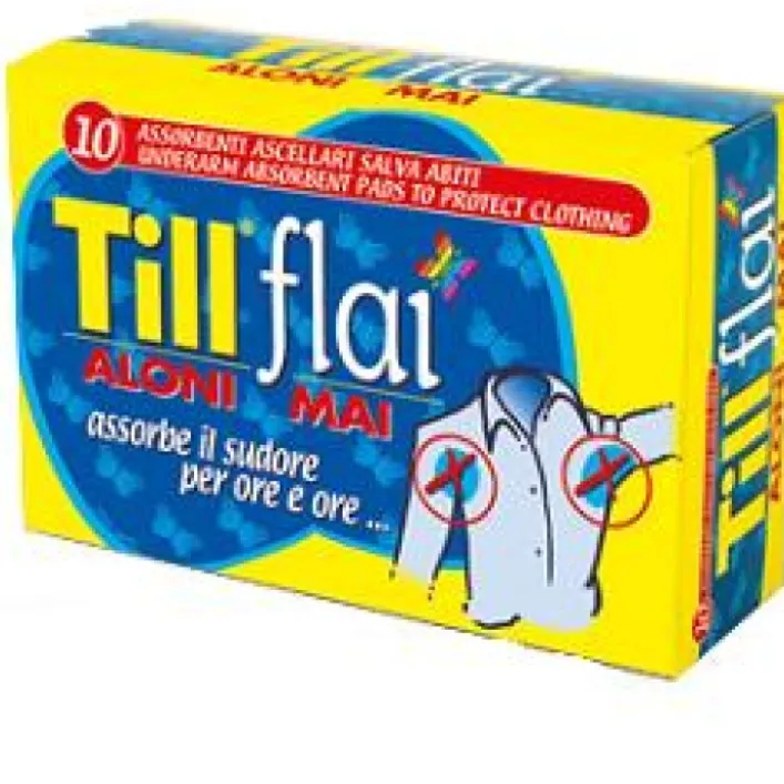 Till Flai Assorbenti Ascellari 10 Pezzi