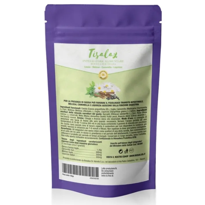 Tisalax Miscela Erbe per Tisane 100 grammi