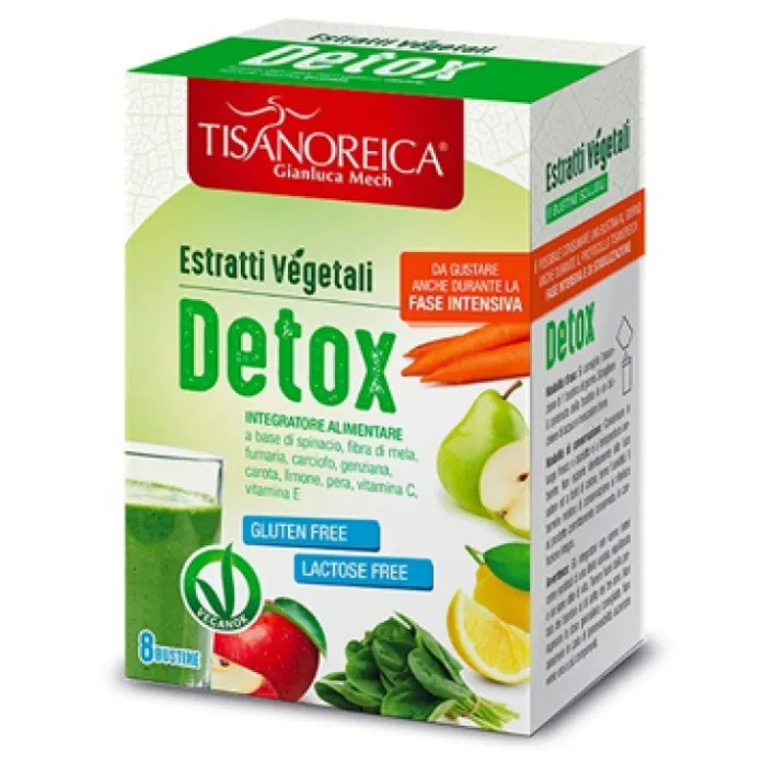 Tisanoreica Estratto Vegetale Detox 8 Bustine