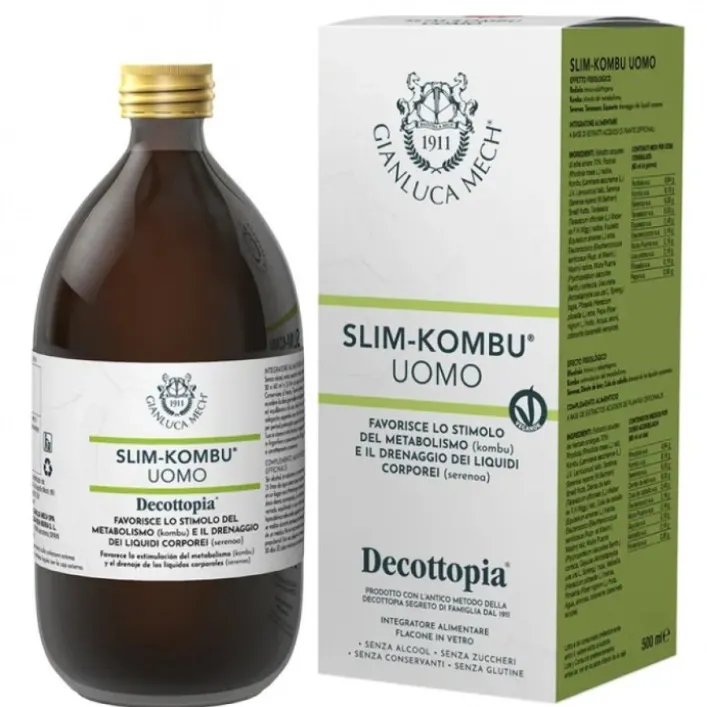 Tisanoreica Slim-Kombu Uomo 500 ml - Integratore Metabolismo