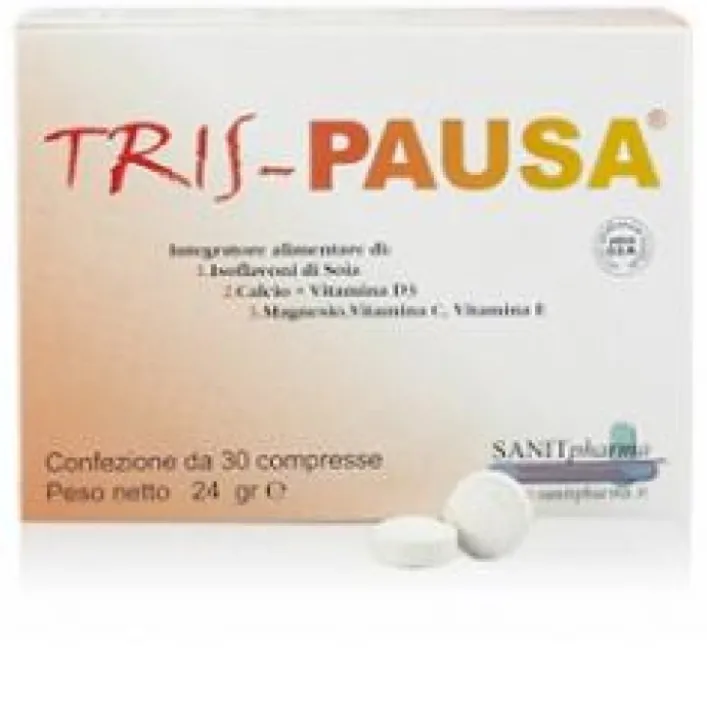 Tris Pausa 30 Compresse - Integratore Menopausa