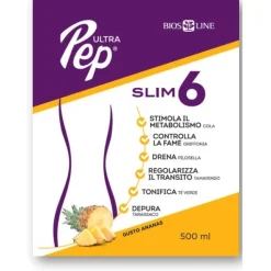 Ultra Pep Slim 6 Gusto Ananas 500 ml - Integratore Dimagrante