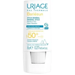 Uriage Bariesun Stick Solare Minerale SPF 50+ Protezione Viso Corpo e Zone Sensibili