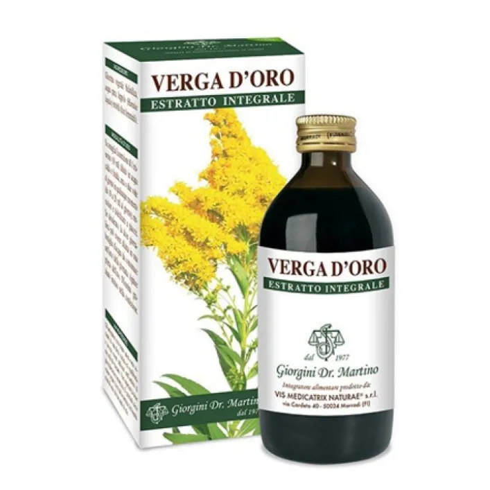 Verga D'Oro Estratto Integrale 200 ml Dr. Giorgini - Integratore Alimentare