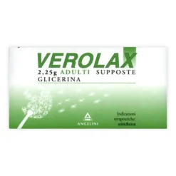 Verolax Adulti 2,25 grammi 18 Supposte
