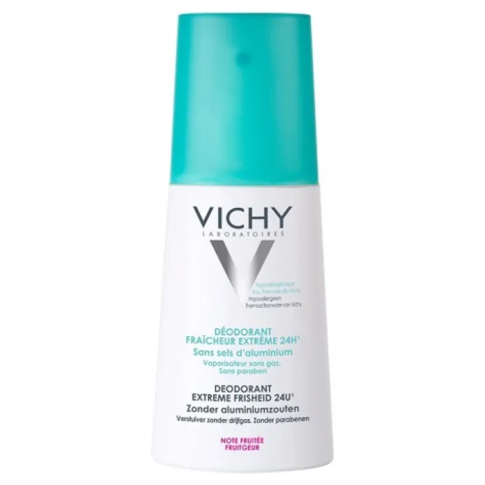 Vichy Deodorante Freschezza Estrema 24h Nota Fruttata Spray 100 ml