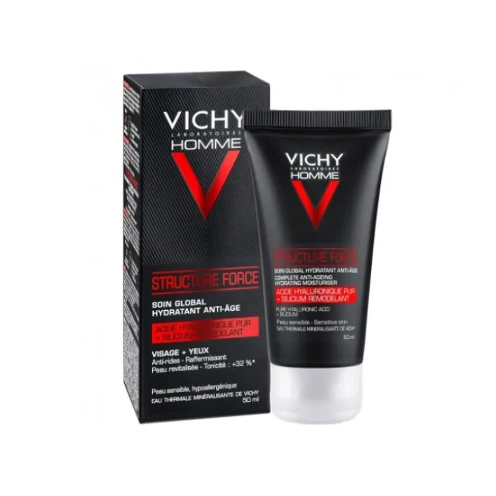 Vichy Homme Structure Force Crema Viso Uomo Idratante Antietà 50 ml