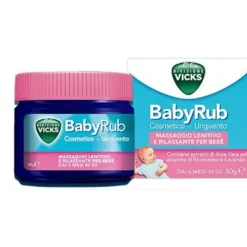 Vicks Babyrub Unguento Lenitivo Bambini 50 grammi