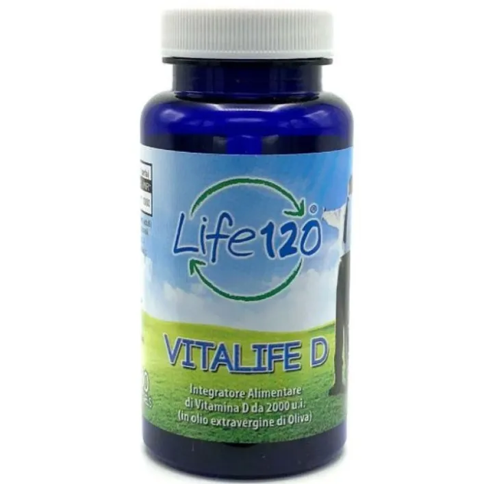 Vitalife D 2000UI 100 Capsule Softgel - Integratore Difese Immunitarie