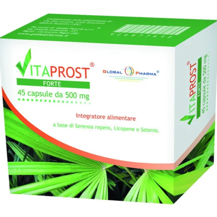Vitaprost 45 Capsule - Integratore Alimentare Forte