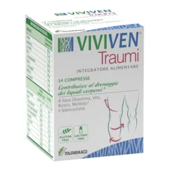 Viviven Traumi 14 Compresse - Integratore Microcircolo e Drenaggio