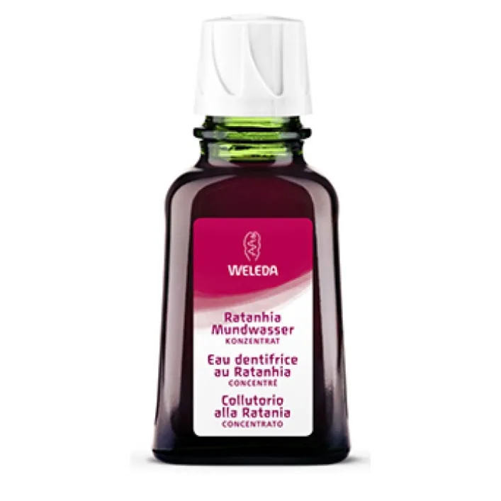Weleda Ratania Collutorio Concentrato Rinfresca Alito 50 ml